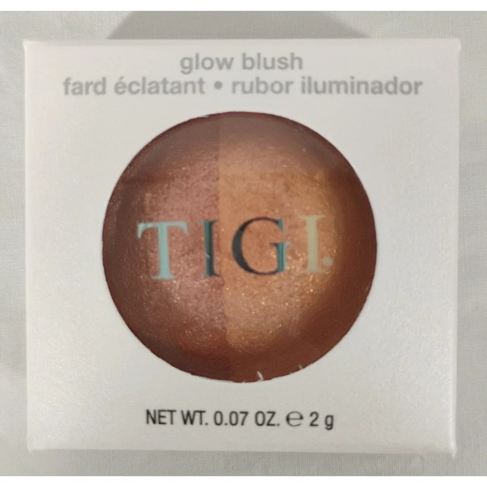 NEW TIGI Professional Cosmetics Lovely Duo Blush Natural‎ Glow Womens Makeup